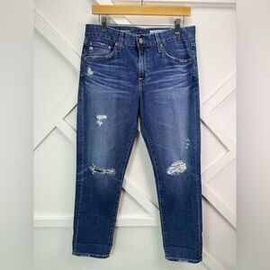 Adriano Goldschmied AG Ex-Boyfriend Slouchy Slim Jeans 15 Years Nebula Wash 27